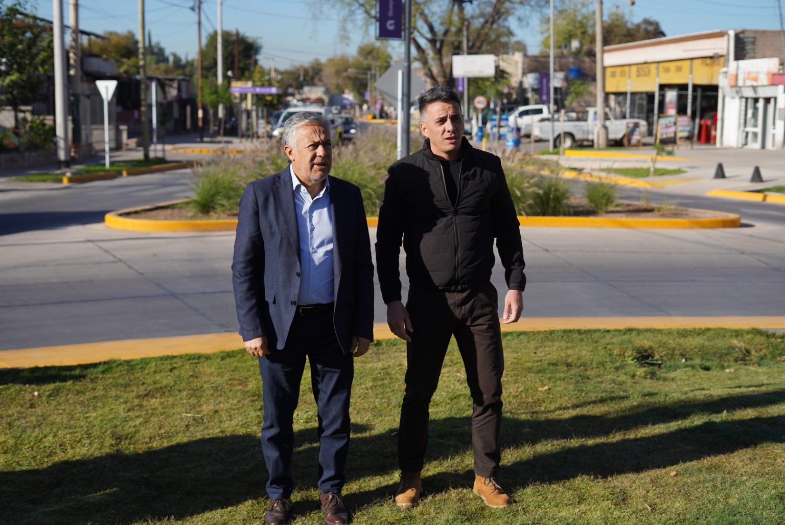 Más infraestructura y conectividad para Guaymallén: avance en el eje Azcuénaga-Avellaneda