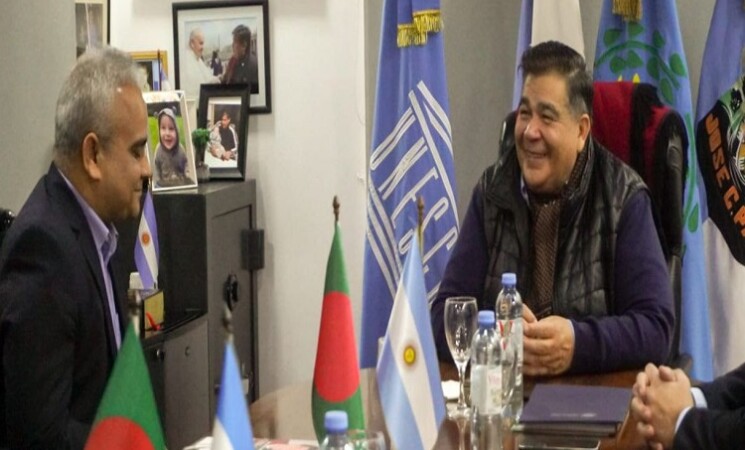 Mario Ishii recibió inversores de Bangladesh por el futuro del Parque Industrial de José C. Paz