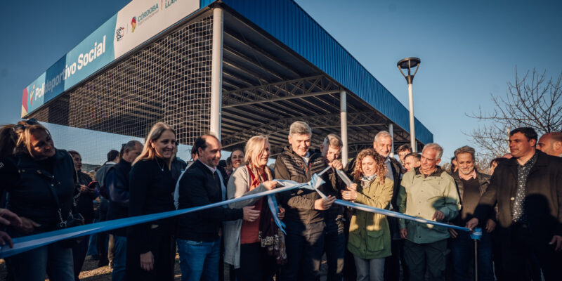 Córdoba: Nuevo espacio recreativo, social y deportivo para los vecinos de barrio Juan Pablo ll