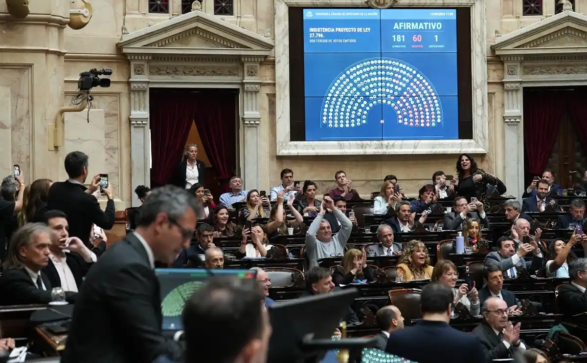 Milei sufrió otro revés en Diputados: rechazaron sus vetos al financiamiento del Garrahan y las universidades
