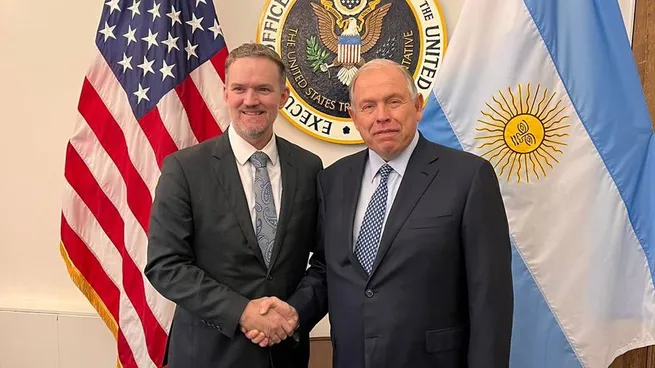 Argentina y EEUU aceleran negociación para cerrar un acuerdo comercial