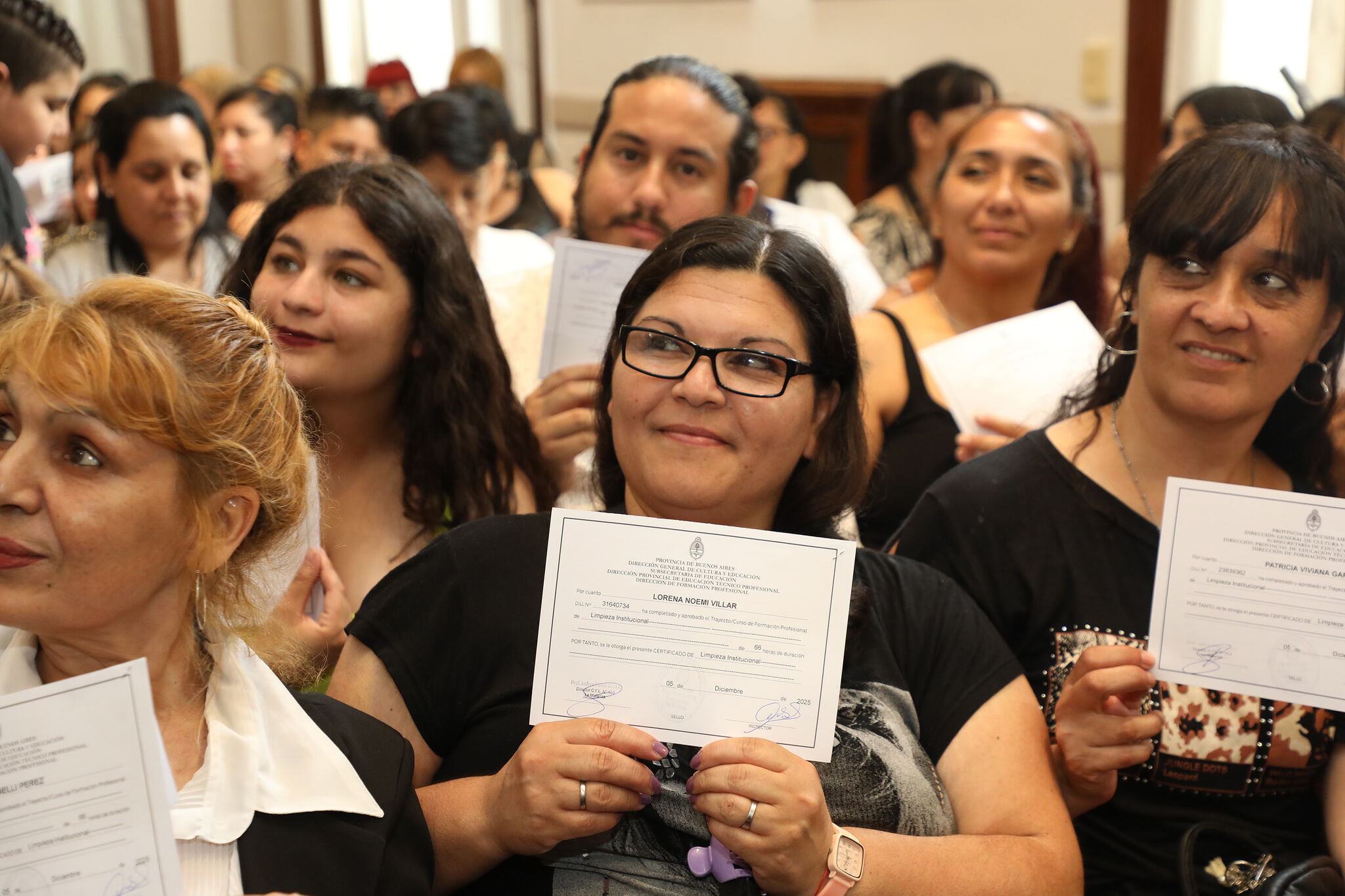La Matanza distinguió a sus Centros de Formación Profesional y entregó nuevas certificaciones a graduados 2025