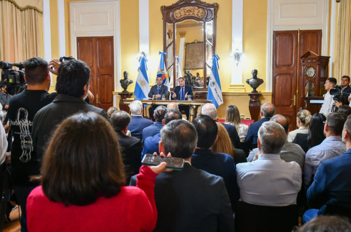 Valdés y Santilli reforzaron la agenda conjunta: “El equilibrio fiscal es imprescindible para todos”