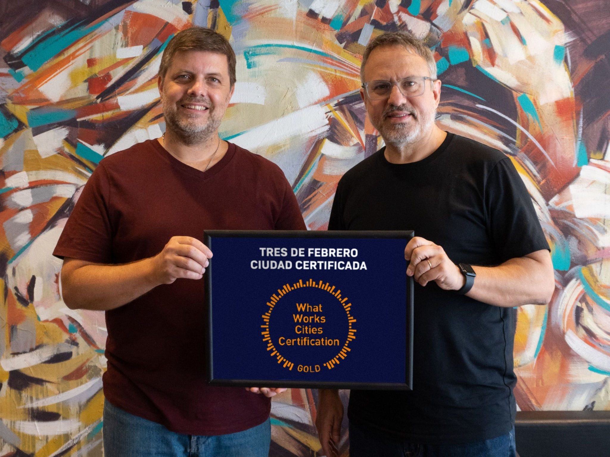 Tres de Febrero alcanzó la certificación Oro por su gestión basada en datos