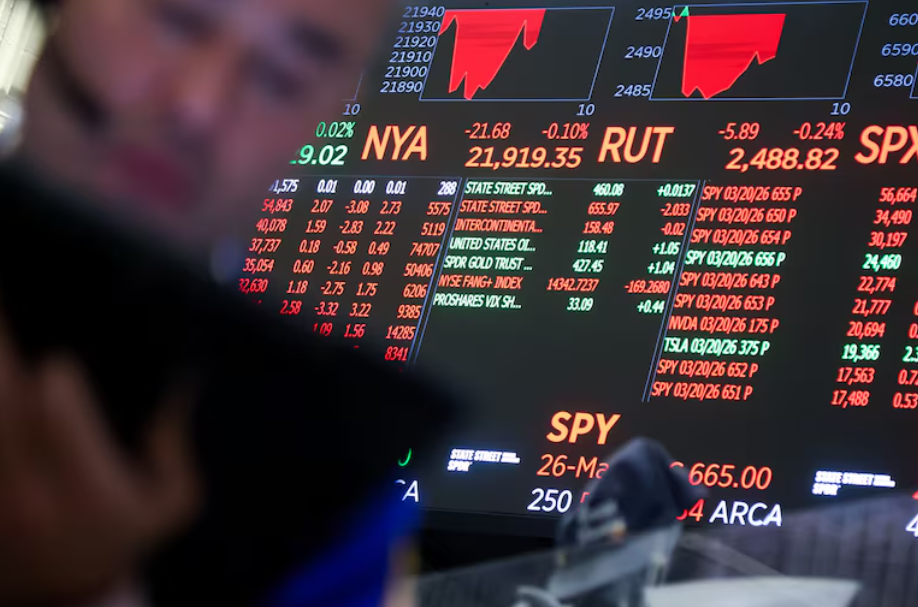 Wall Street profundiza las caídas y el Nasdaq entra en zona de corrección por la guerra en Irán