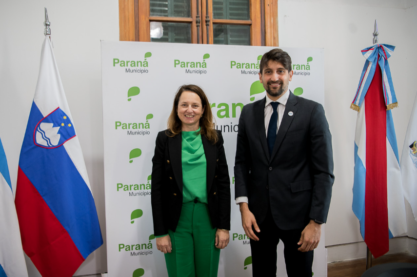 Paraná impulsa vínculos internacionales con Eslovenia y proyecta cooperación en áreas estratégicas