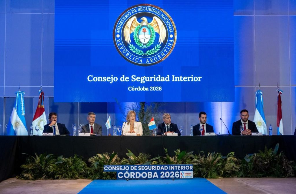 Córdoba fue sede del Consejo de Seguridad Interior y reunió a autoridades de todo el país