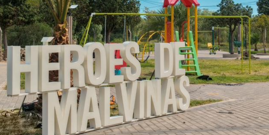 San Luis inauguró la plaza “Héroes de Malvinas” en la vigilia del 44° aniversario de la Gesta