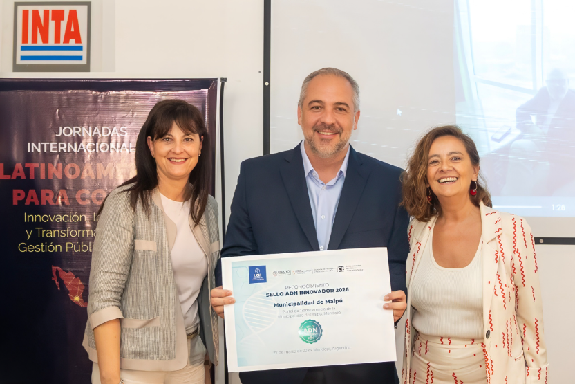 Maipú recibió el Sello ADN Innovador por su portal de transparencia municipal