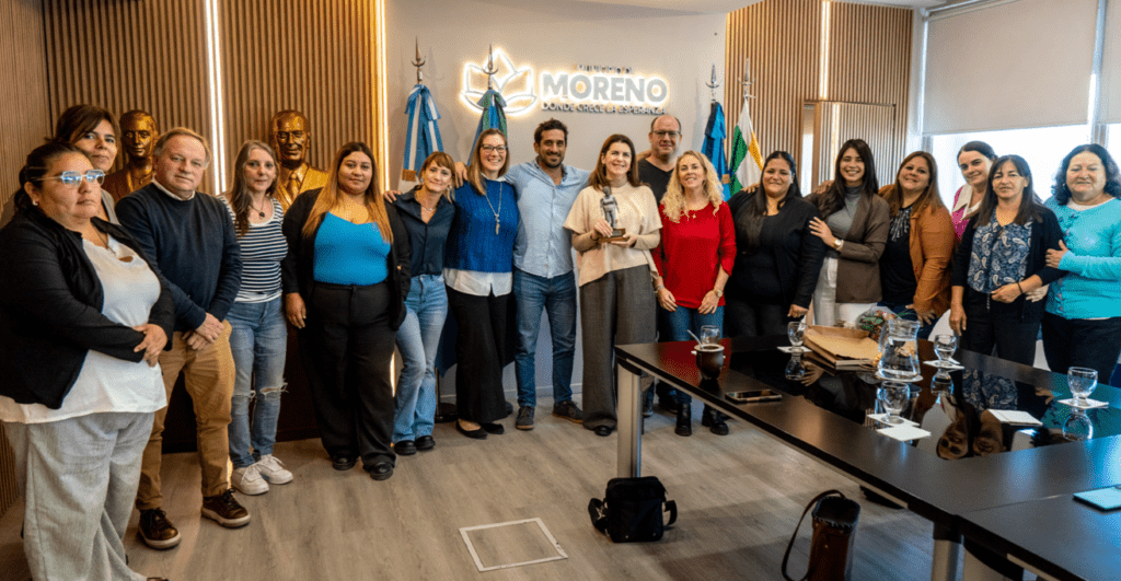 La Secretaría de Salud de Moreno fue distinguida con el Premio “Kita Gorban” por su trabajo comunitario