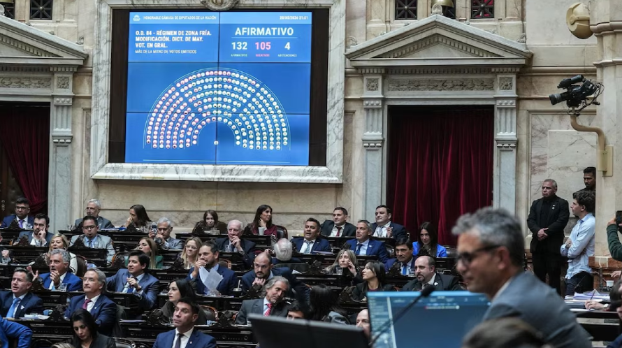 Diputados aprobó el recorte de subsidios al gas en Zonas Frías tras un acuerdo del Gobierno con provincias del norte