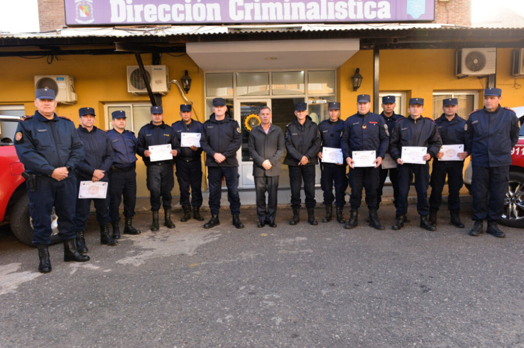 La Policía de Entre Ríos capacitó a efectivos en investigación de incendios