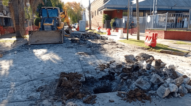 San Isidro avanza con un plan integral de reparación de calles y veredas en todo el distrito