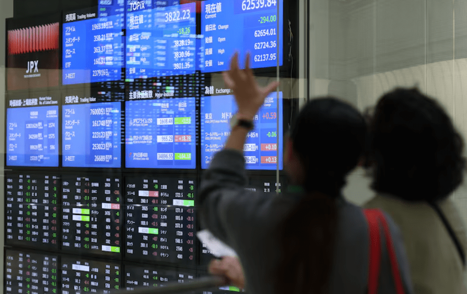 Las bolsas asiáticas retroceden por la toma de ganancias en empresas tecnológicas y de inteligencia artificial