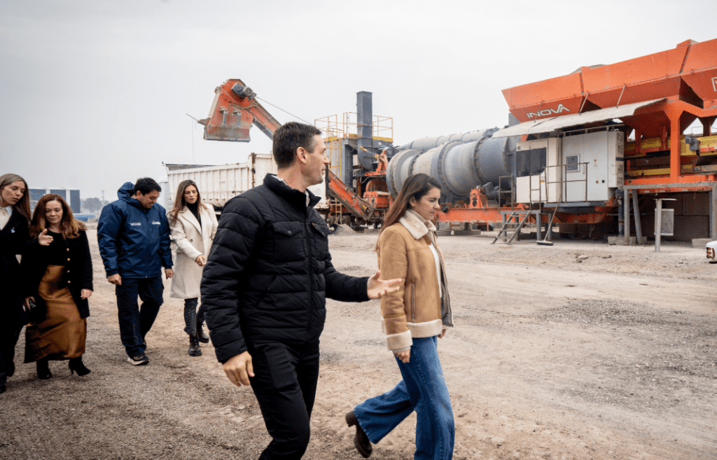 Moreno y San Vicente intercambiaron experiencias de gestión en producción, infraestructura y deporte