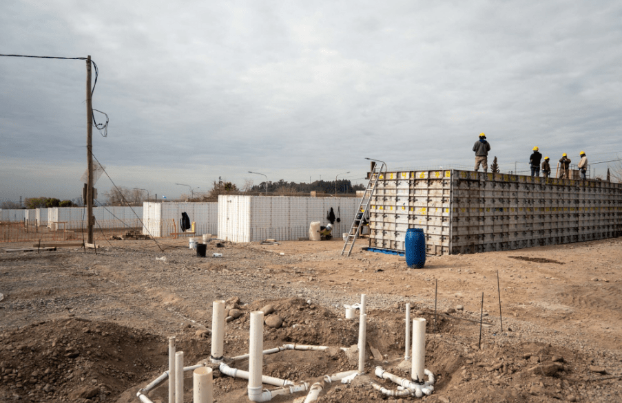 Mendoza avanza con la urbanización y las viviendas del barrio San Agustín