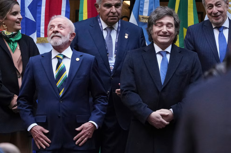 Escala la tensión entre Argentina y Brasil tras las críticas de Milei a Lula