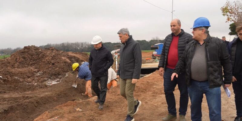 Avanzan las obras para reforzar la red de agua potable en el sur de Córdoba Avanzan las obras para reforzar la red de agua potable en el sur de Córdoba
