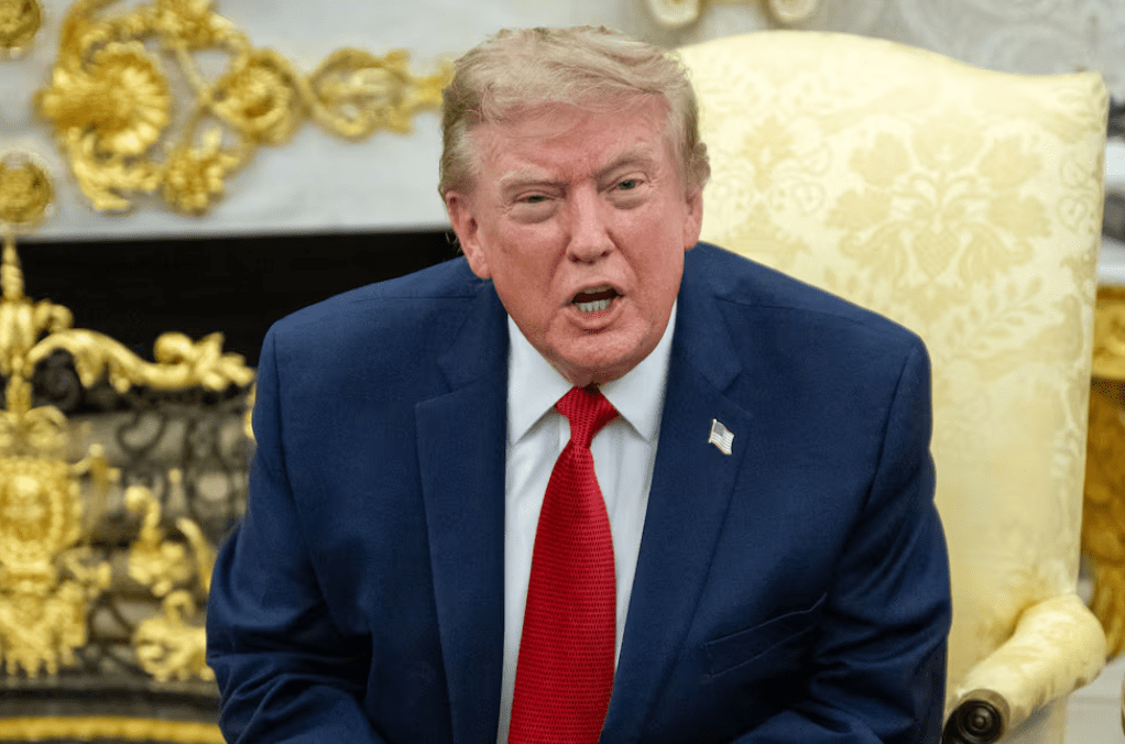 Trump compartió un mapa del estrecho de Ormuz como “nuevo territorio de EE.UU.”