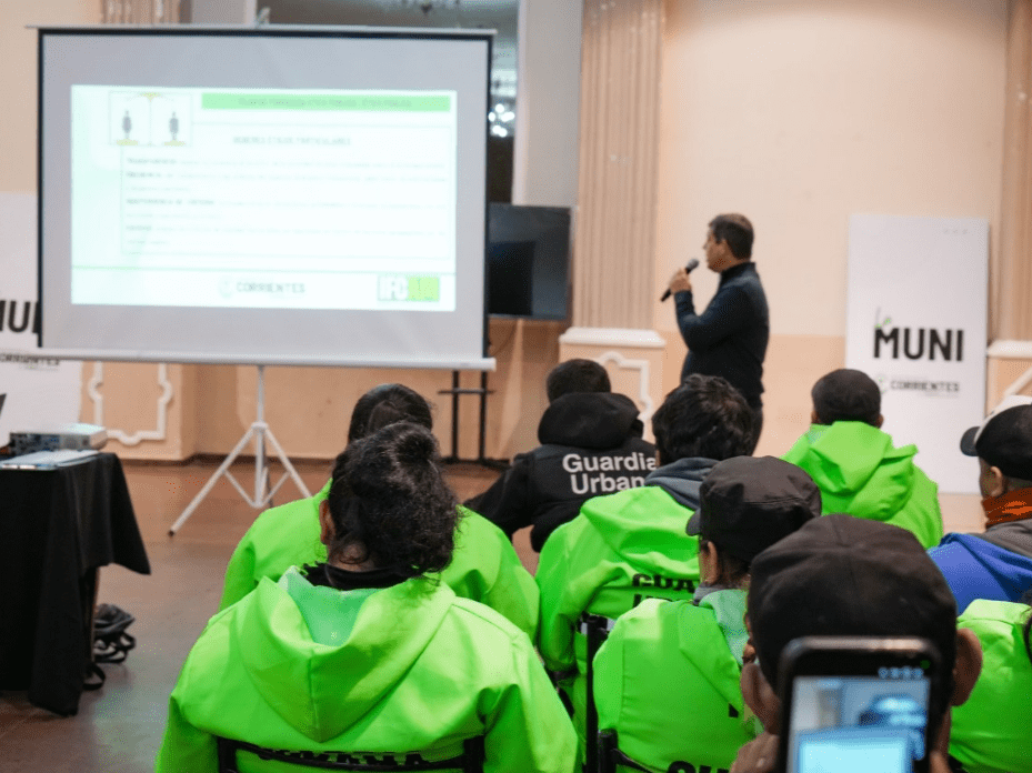 Corrientes: Comenzó un ciclo de capacitaciones para agentes de la Guardia Urbana municipal Corrientes: Comenzó un ciclo de capacitaciones para agentes de la Guardia Urbana municipal