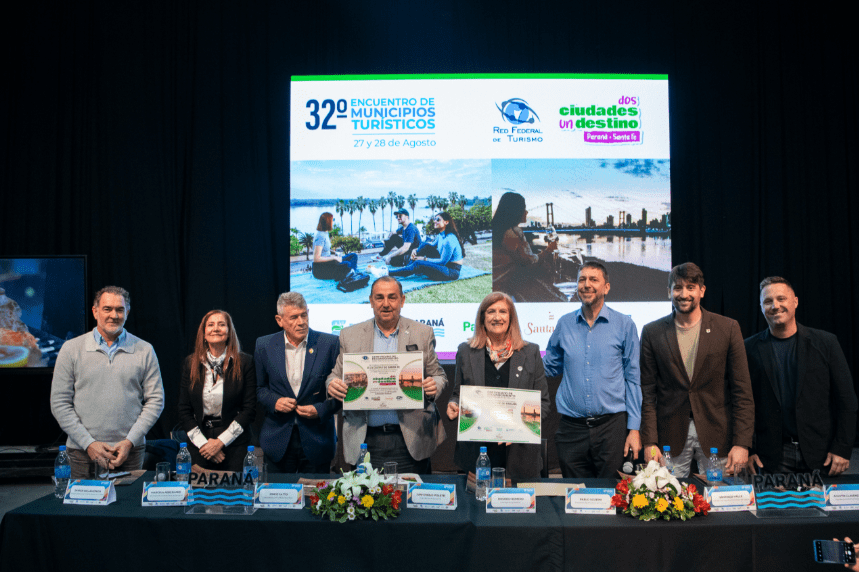 Paraná y Santa Fe, sedes del 32° Encuentro de Municipios Turísticos bajo el lema “Dos Ciudades, un Destino” Paraná y Santa Fe, sedes del 32° Encuentro de Municipios Turísticos bajo el lema “Dos Ciudades, un Destino”
