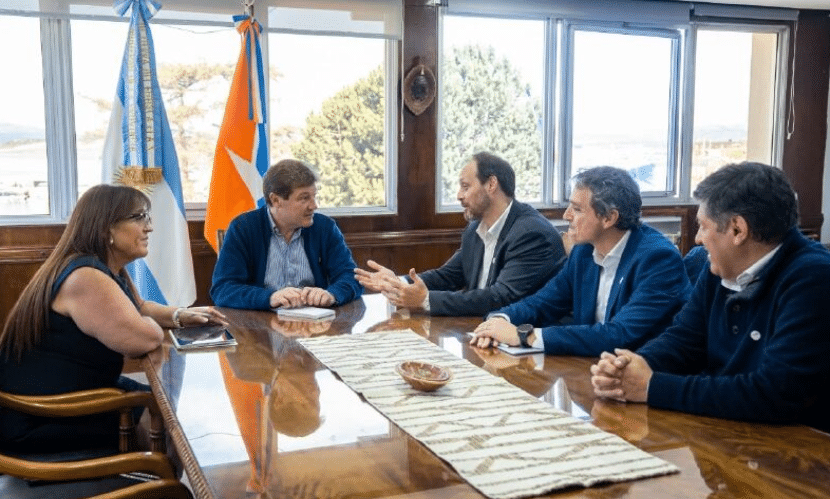 Melella se reunió con autoridades de Total Energies para abordar las inversiones previstas en Tierra del Fuego